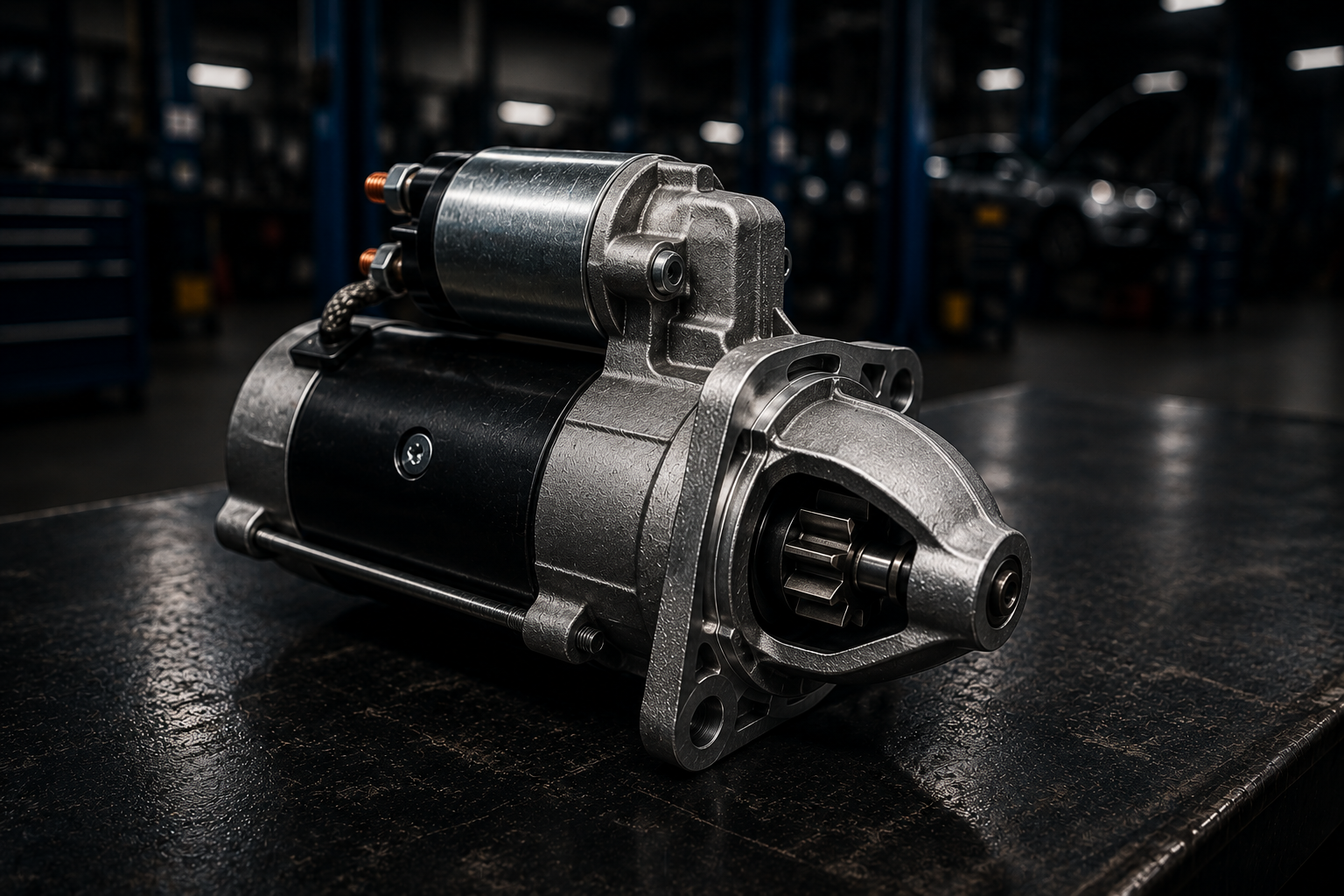 Motor de partida automotivo